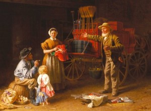 Thomas Waterman Wood (American artist, 1823–1903) The Yankee Pedlar