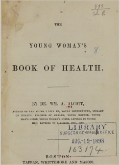 wm alcott young woman's book of health