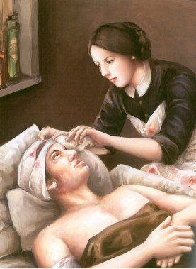 louisa may's battle nursing