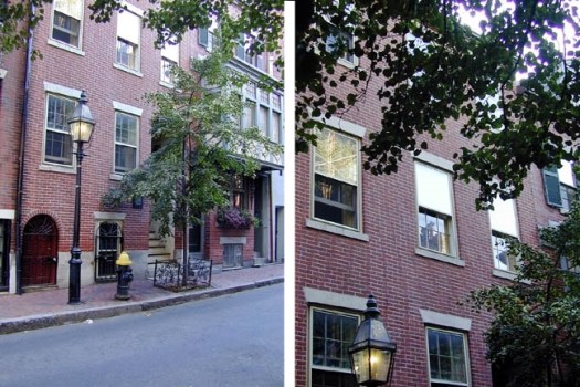 October 2003 20 Pinkney Street, Boston where the Alcotts lived in 1853Photos by Kim Wells, October 2003, editor Domestic Goddesses http://www.womenwriters.net/domesticgoddess