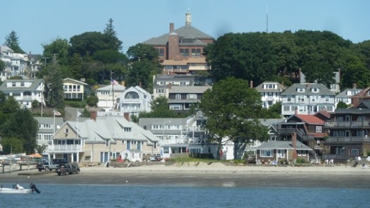 The Phillips School, built on land the Phillips family owned. It's likely Abba and Lizzie stayed in the Phillips home on this land in the summer of 1857.