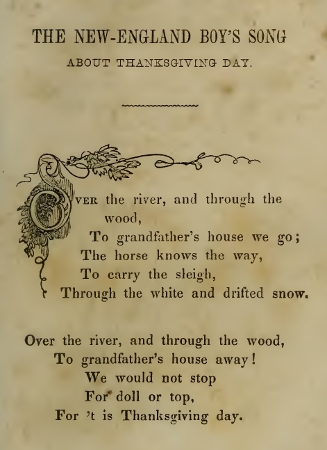lydia marie child thanksgiving 1844