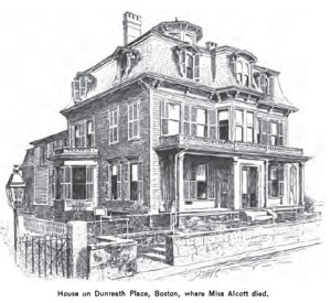 from "Recollections of Louisa May Alcott" by Maria S. Porter