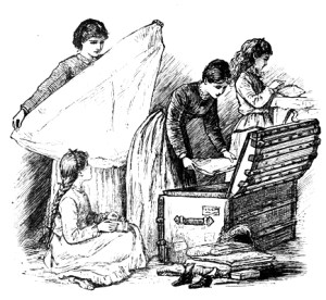 little women in the garret