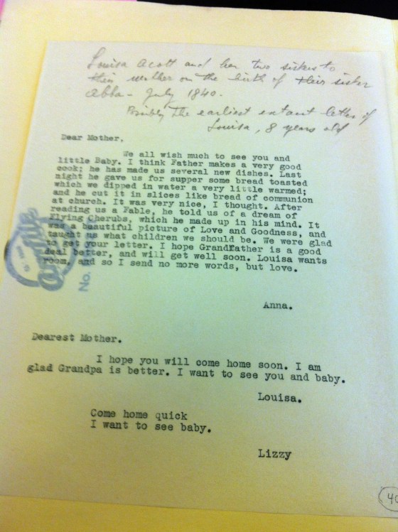 anna, louisa, lizzie to abba july 1840