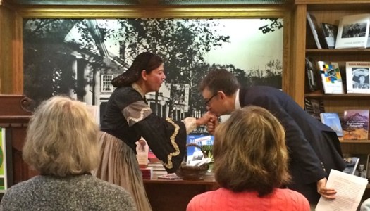 kissing the hand of louisa may alcott